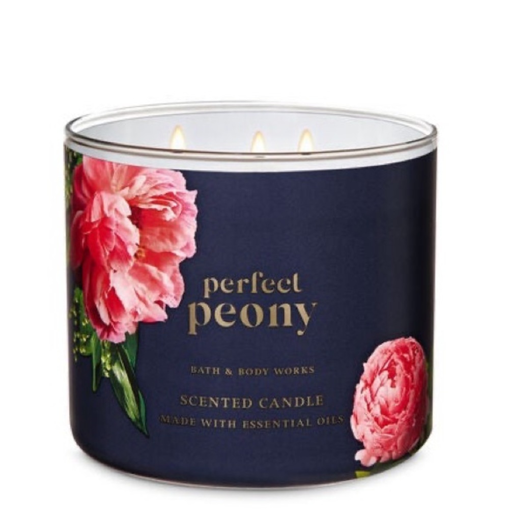 Perfect Peony candle by Bath and Body works